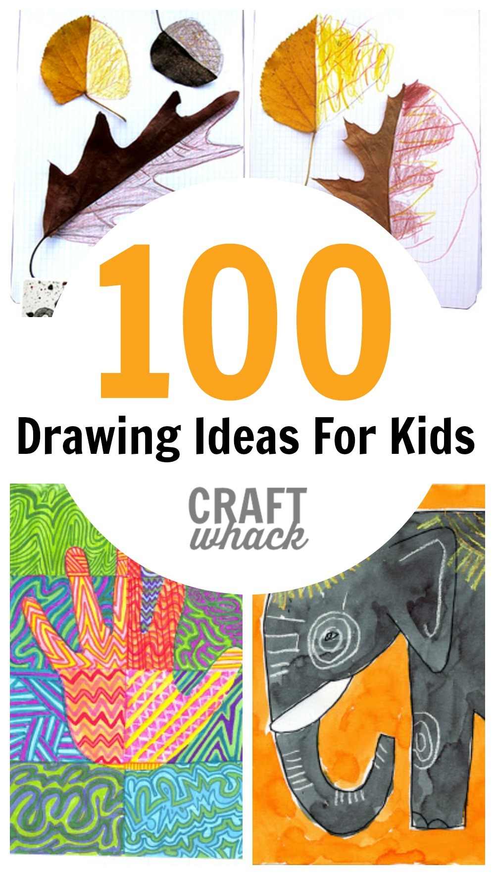 10 Unique Ideas For Kids To Draw 100 crazy cool drawing ideas for kids c2b7 craftwhack 1 2024