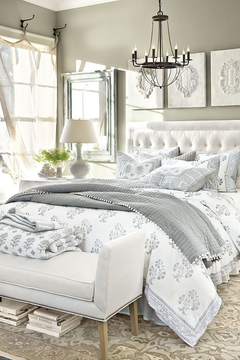 10 Spectacular White And Grey Bedroom Ideas 15 anything but boring neutral bedrooms bedroom design decor 1 2024