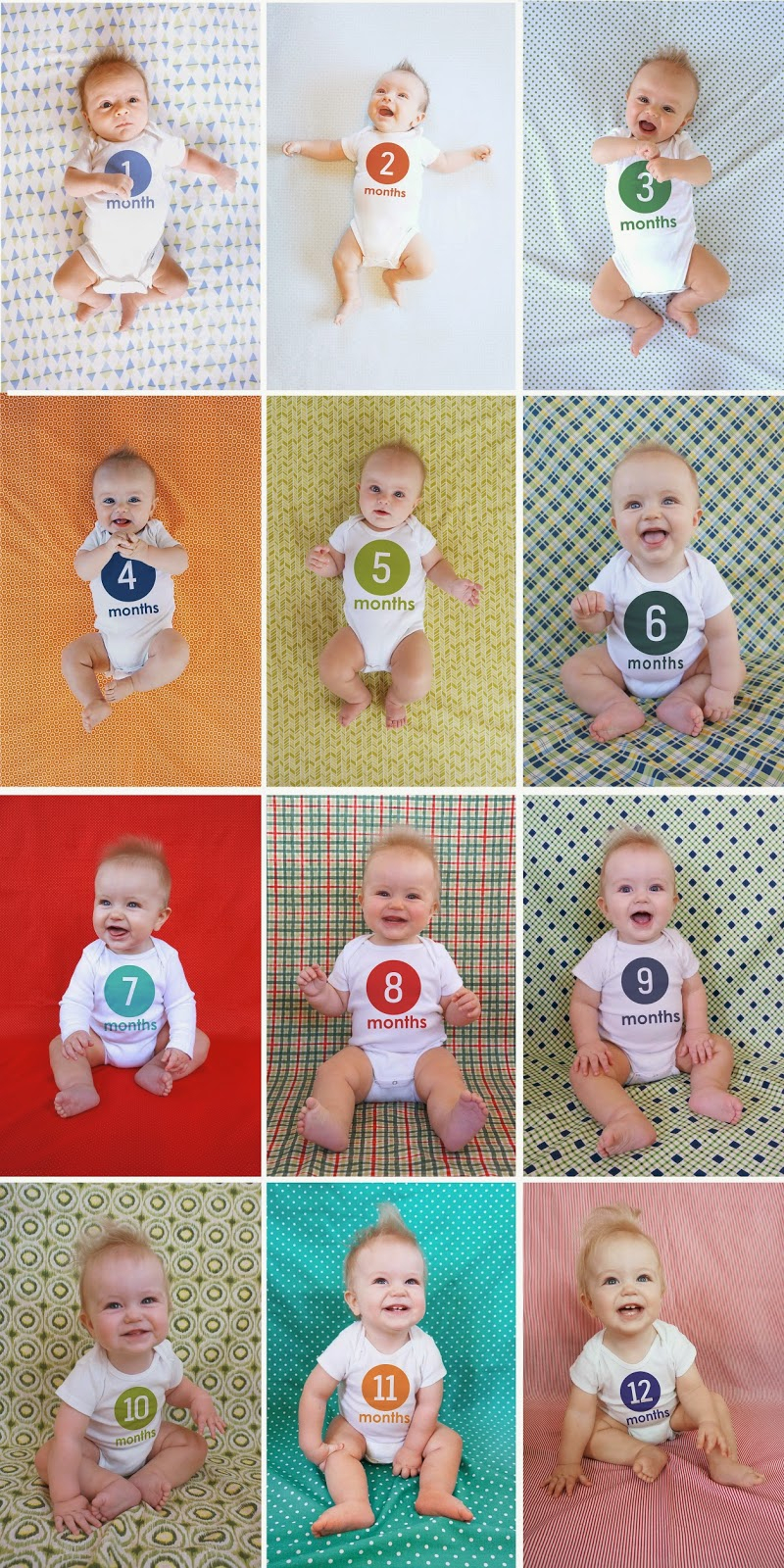 10 Beautiful Month By Month Baby Picture Ideas 17 cute and easy photo ideas for your babys first year document 2022