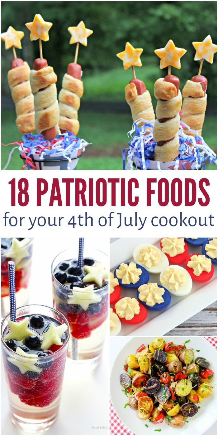 10 Beautiful Fourth Of July Meal Ideas 18 patriotic food ideas for your 4th of july cookout july 4th 2024