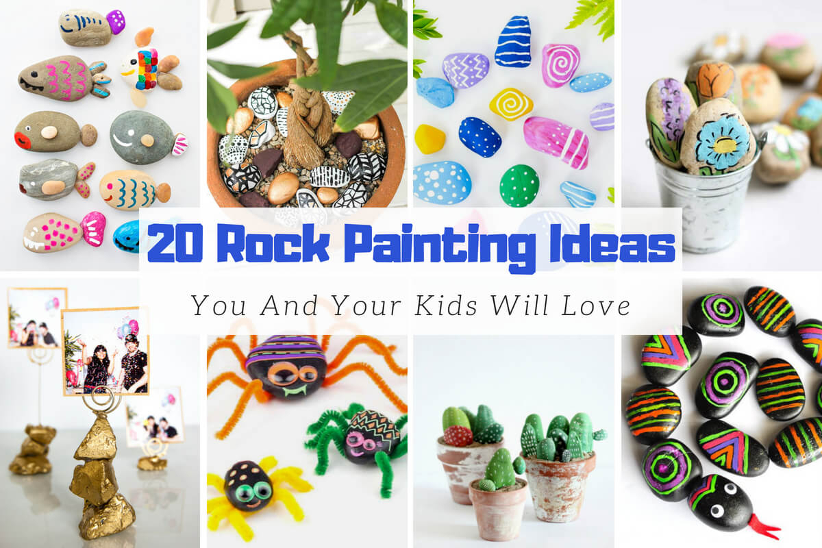 10 Fabulous Rock Painting Ideas For Kids 20 easy rock painting ideas you and your kids will love 2024