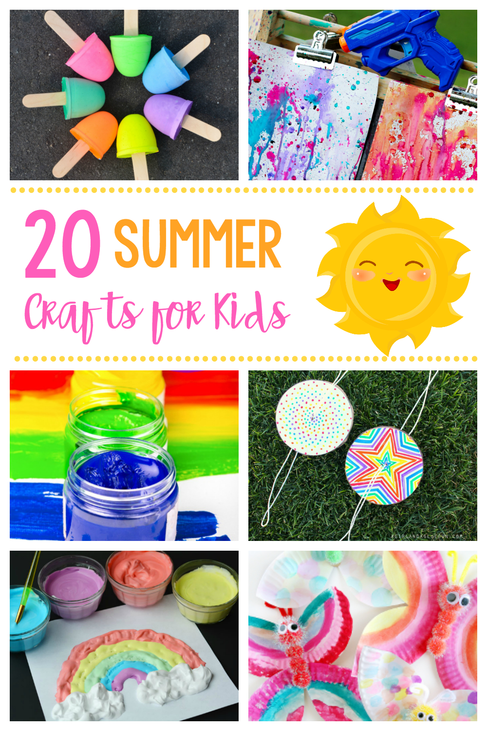 10 Unique Ideas For Crafts For Kids 20 simple fun summer crafts for kids 2024