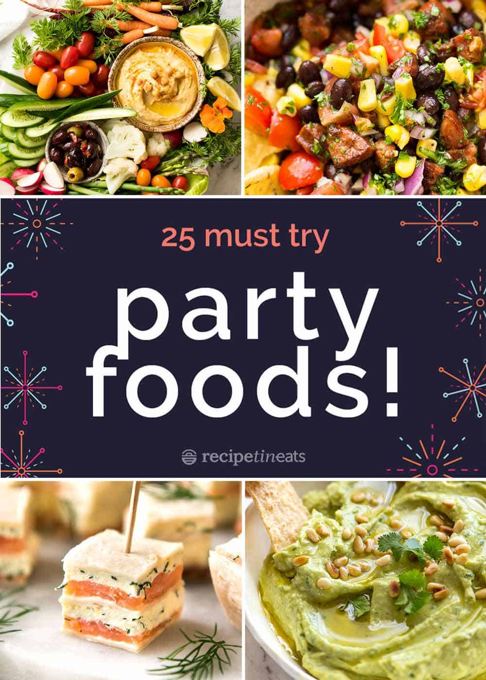 10 Fabulous Lunch Menu Ideas For Friends 25 best party food recipes recipetin eats 2022