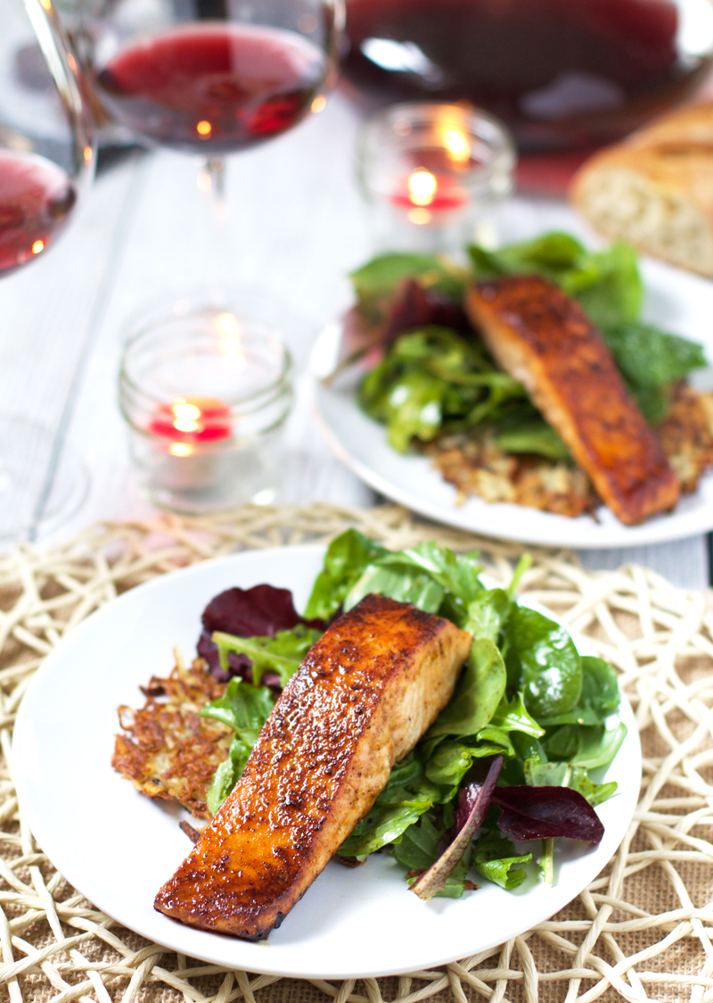 10 Great Dinner For Two Ideas At Home 3 course grilled salmon dinner at home vindulge 2024