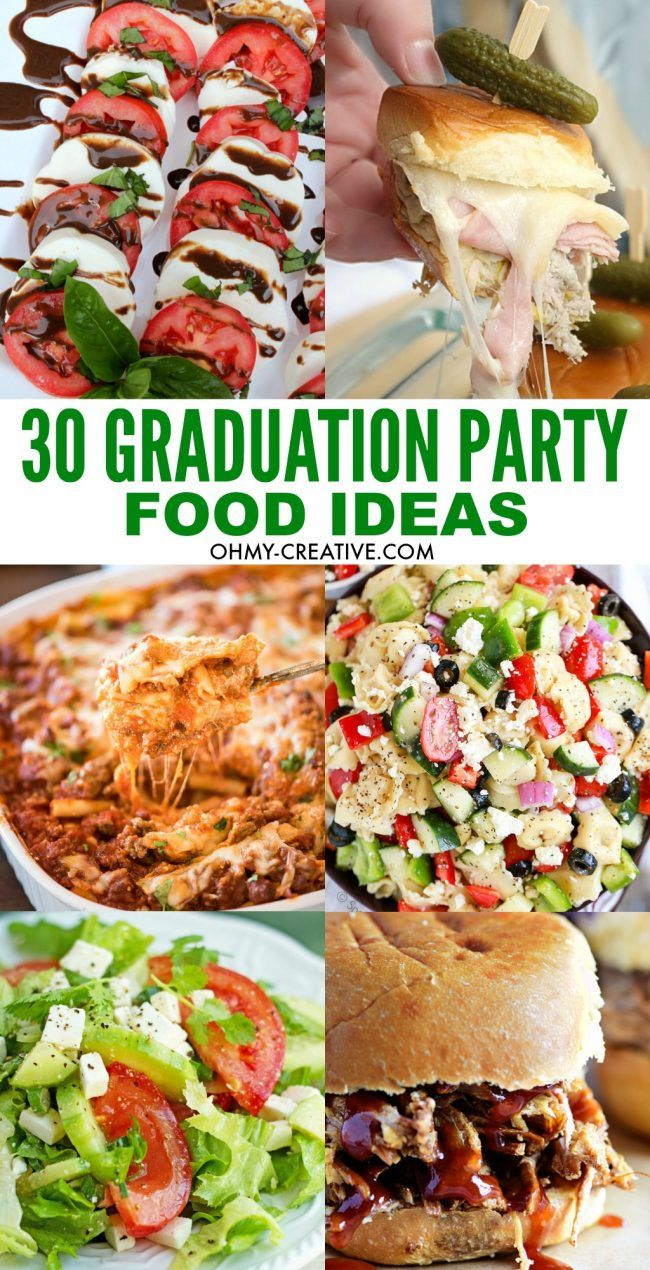 10 Attractive High School Graduation Menu Ideas 30 must make graduation party food ideas oh my creative diy 2023