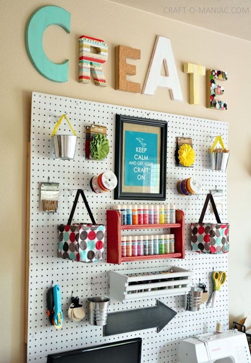 10 Elegant Pegboard Ideas For Craft Room 31 pegboard ideas for your craft room tsp diy ideas craft room 2024