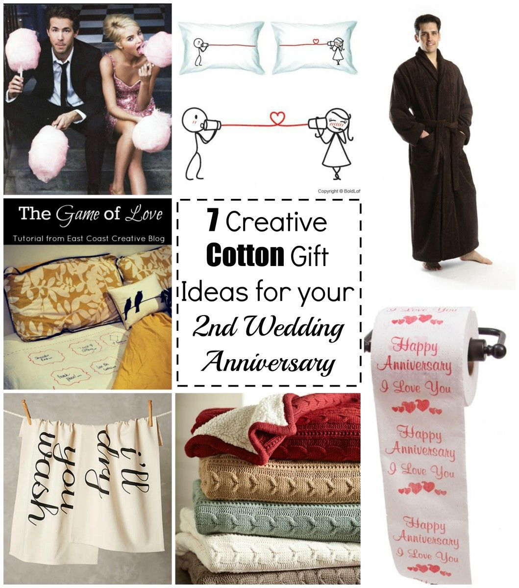 10 Lovely Creative 2Nd Anniversary Gift Ideas 7 creative cotton gift ideas for your 2nd wedding anniversary the 2024