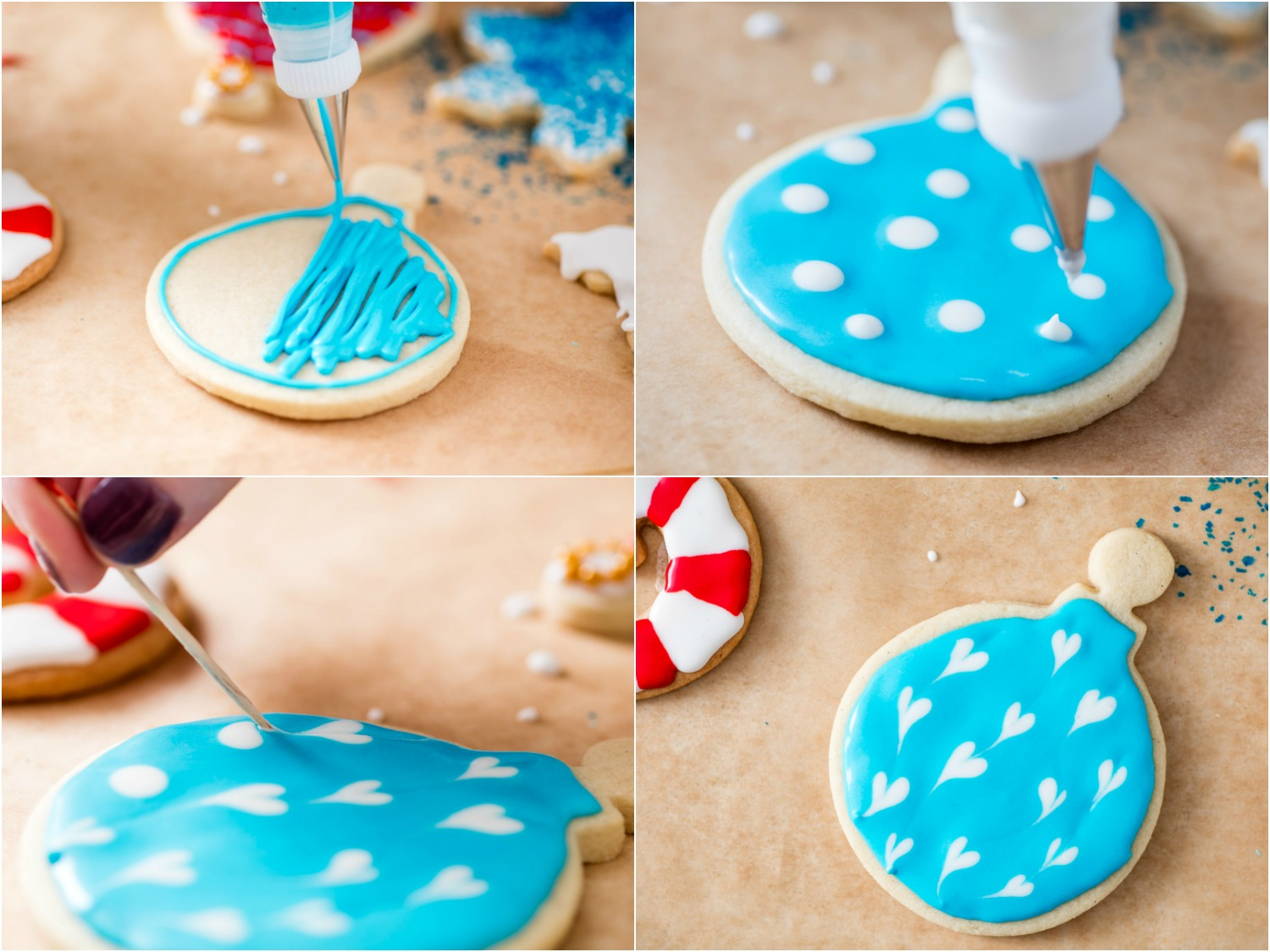 10 Amazing Easy Sugar Cookie Decorating Ideas a royal icing tutorial decorate christmas cookies like a boss 2024