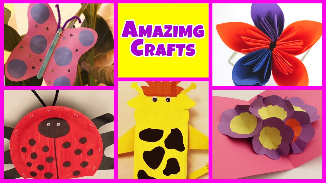 10 Great Easy Arts And Craft Ideas amazing arts and crafts collection easy diy tutorials kids home 3 2024