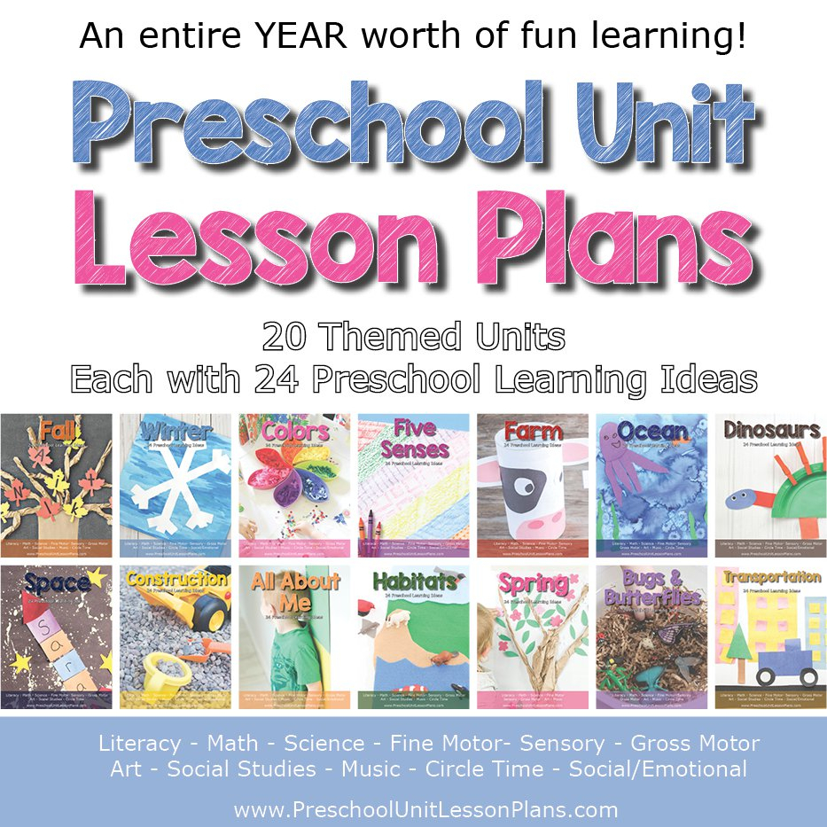 10 Attractive Thematic Unit Ideas For Preschool an entire year of preschool lesson plans 2024