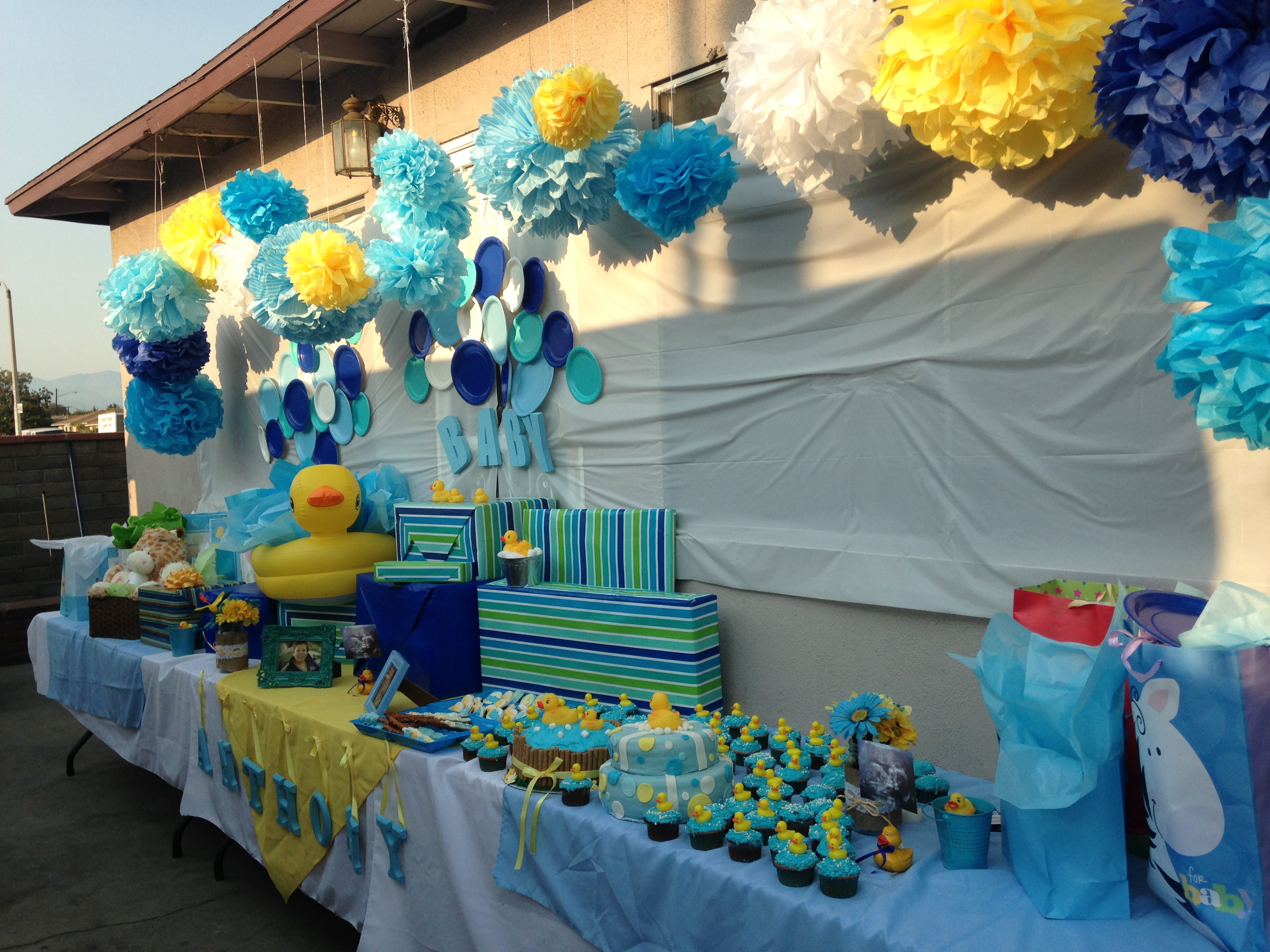10 Fantastic Rubber Duckie Baby Shower Ideas attractive duck themed baby shower simple idea theme cool design 2024