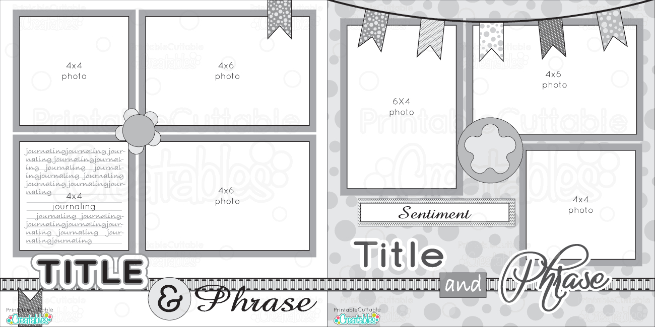 10 Fashionable 2 Page Scrapbook Layout Ideas august 2 page sketch challenge scrapbook powered 2024