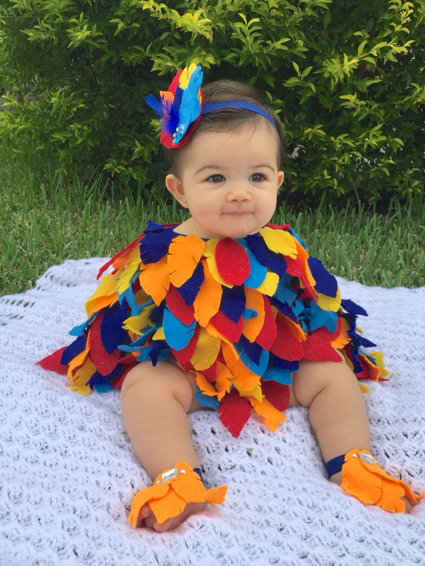 10 Wonderful Baby Costume Ideas For Girls baby bird costume baby parrot costume baby halloween costume baby 2024