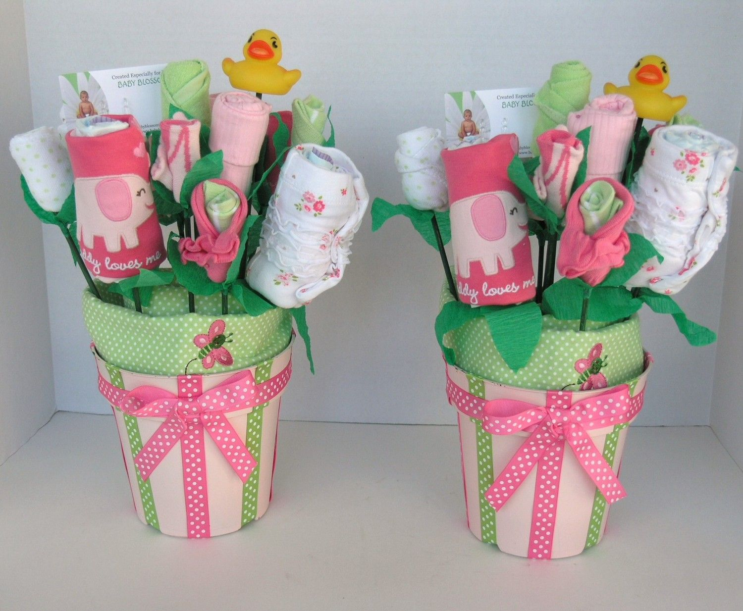 10 Ideal Baby Shower Gift Ideas For Twins baby bouquets for twin girls baby shower decor unique gift for 2024