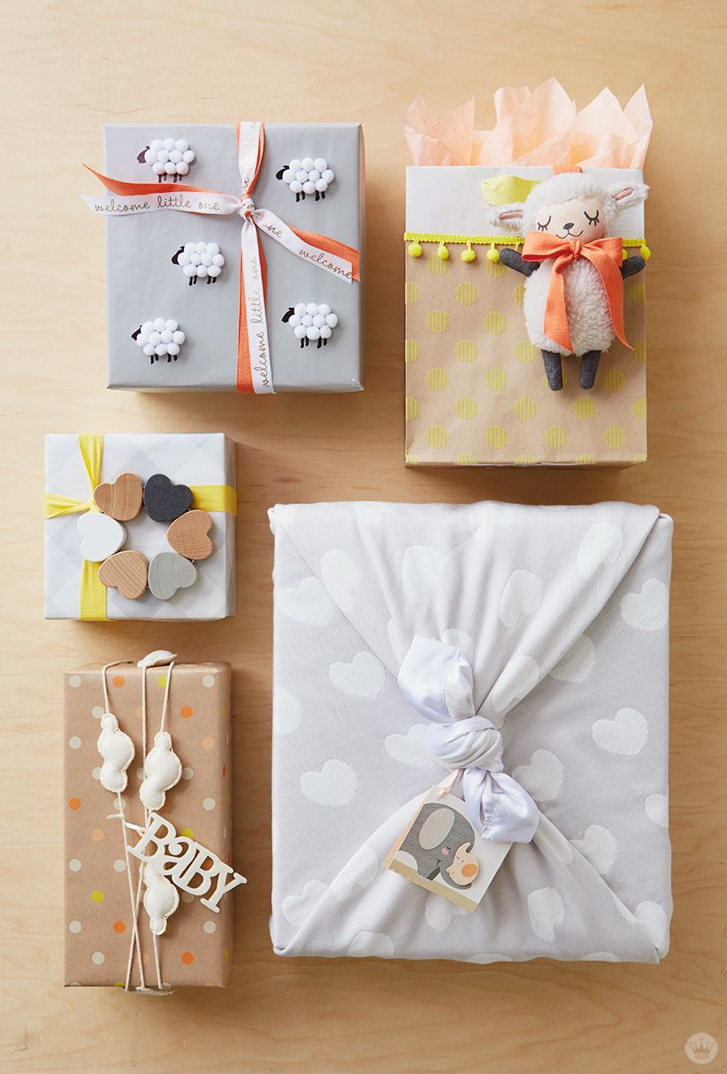 10 Most Recommended Baby Gift Ideas To Make baby gift wrap ideas showered with love baby gifts ideas baby 2024