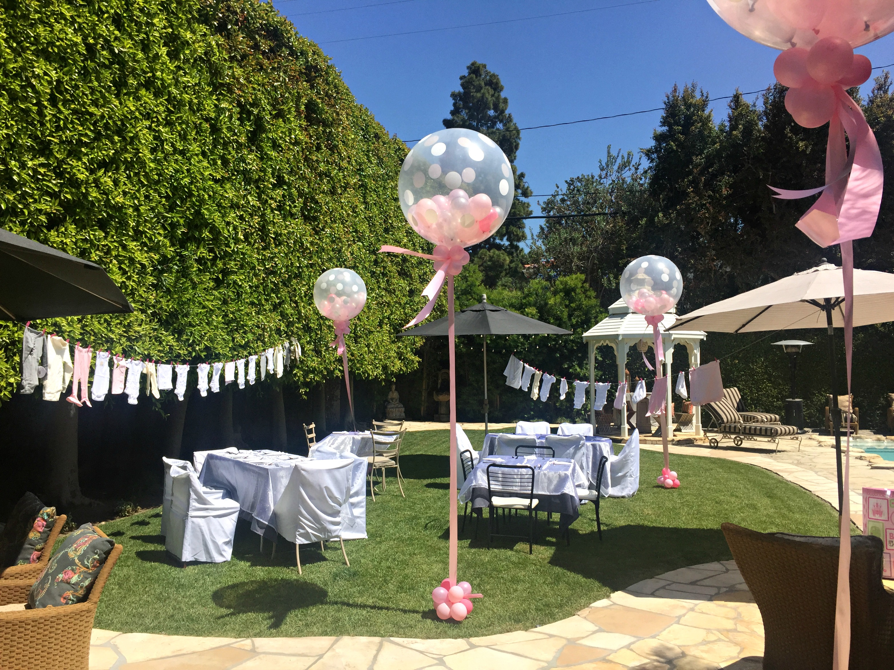 10 Ideal Outside Baby Shower Decoration Ideas baby shower outdoor baby shower ideas beautiful pink baby shower 2022
