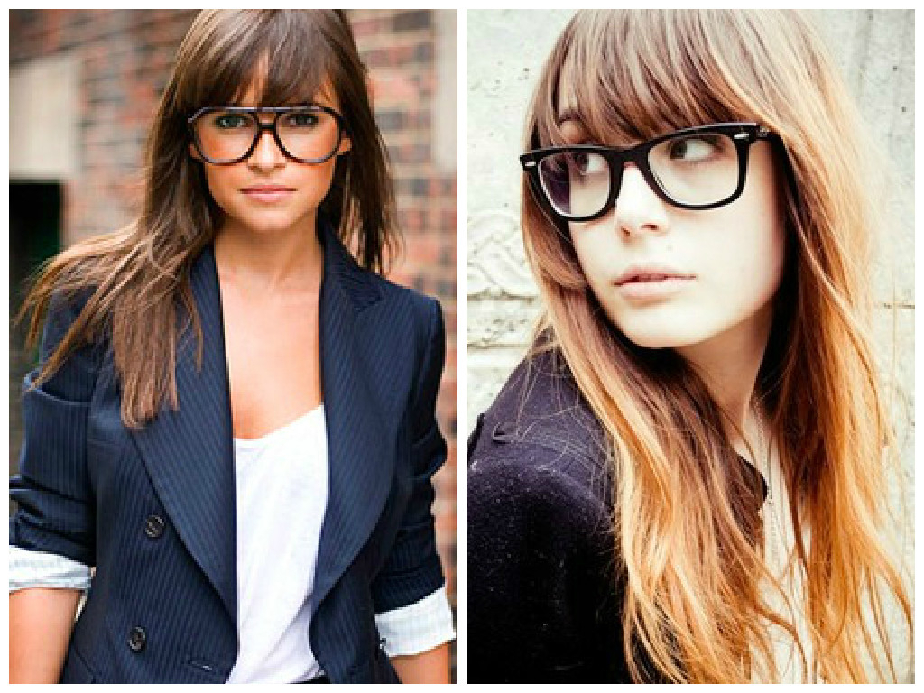 10 Fabulous Ideas For Bangs With Long Hair bangs and glasses hairstyle ideas hair world magazine 2024