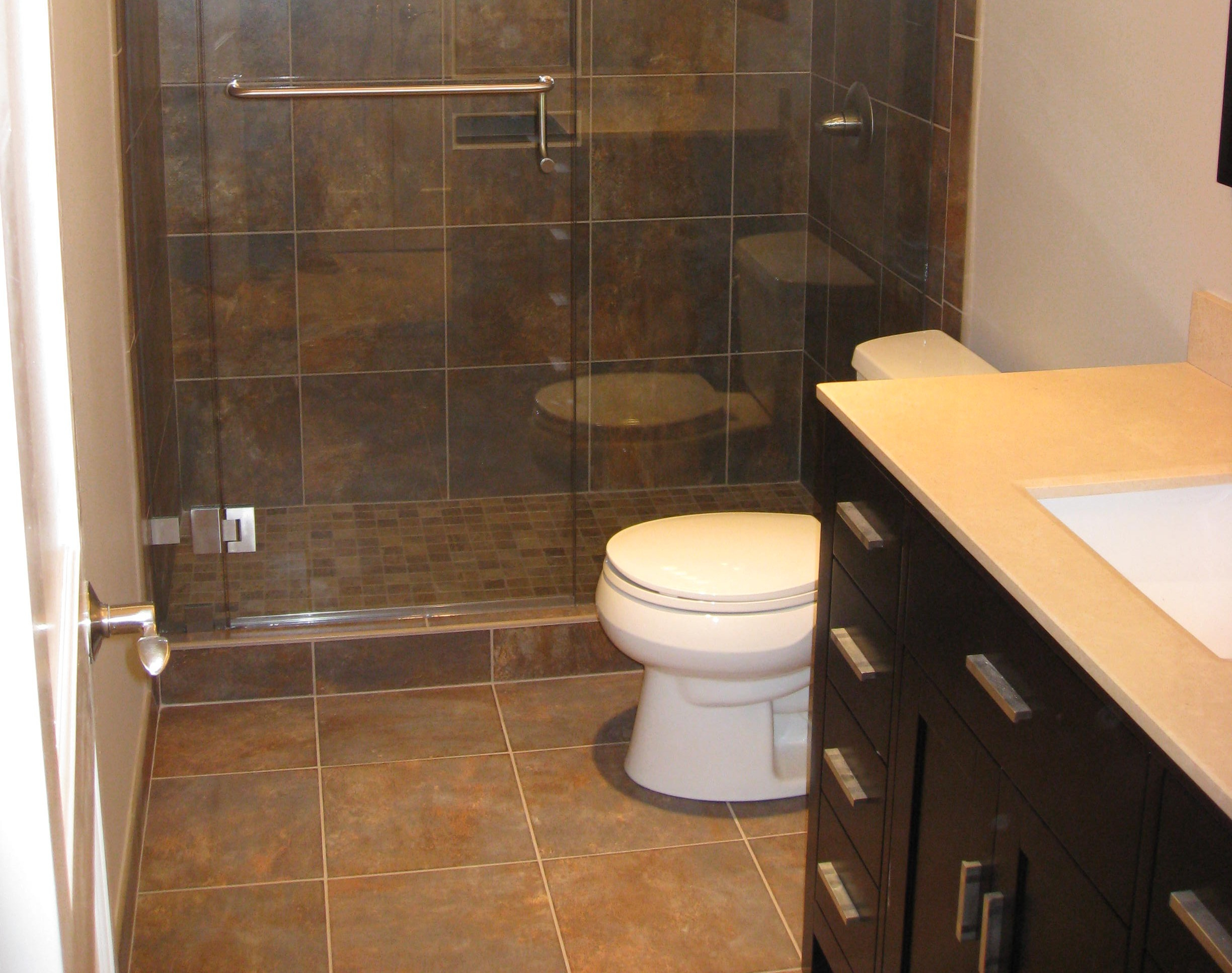 10 Elegant Brown And White Bathroom Ideas beautiful contemporary small bathrooms home decor samramos 2024