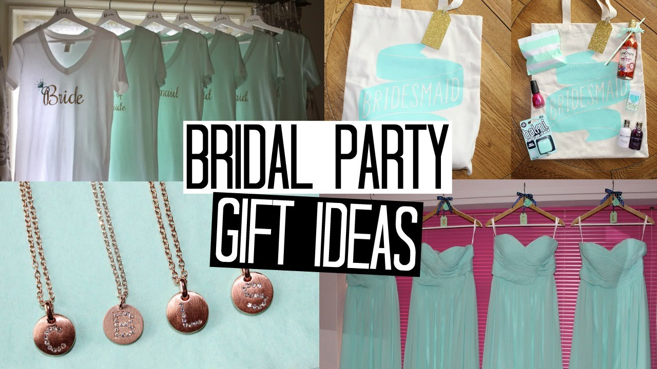 10 Cute Gift Ideas For A Bride bridal party gift ideas part 1 wedding inspiration series youtube 2 2024