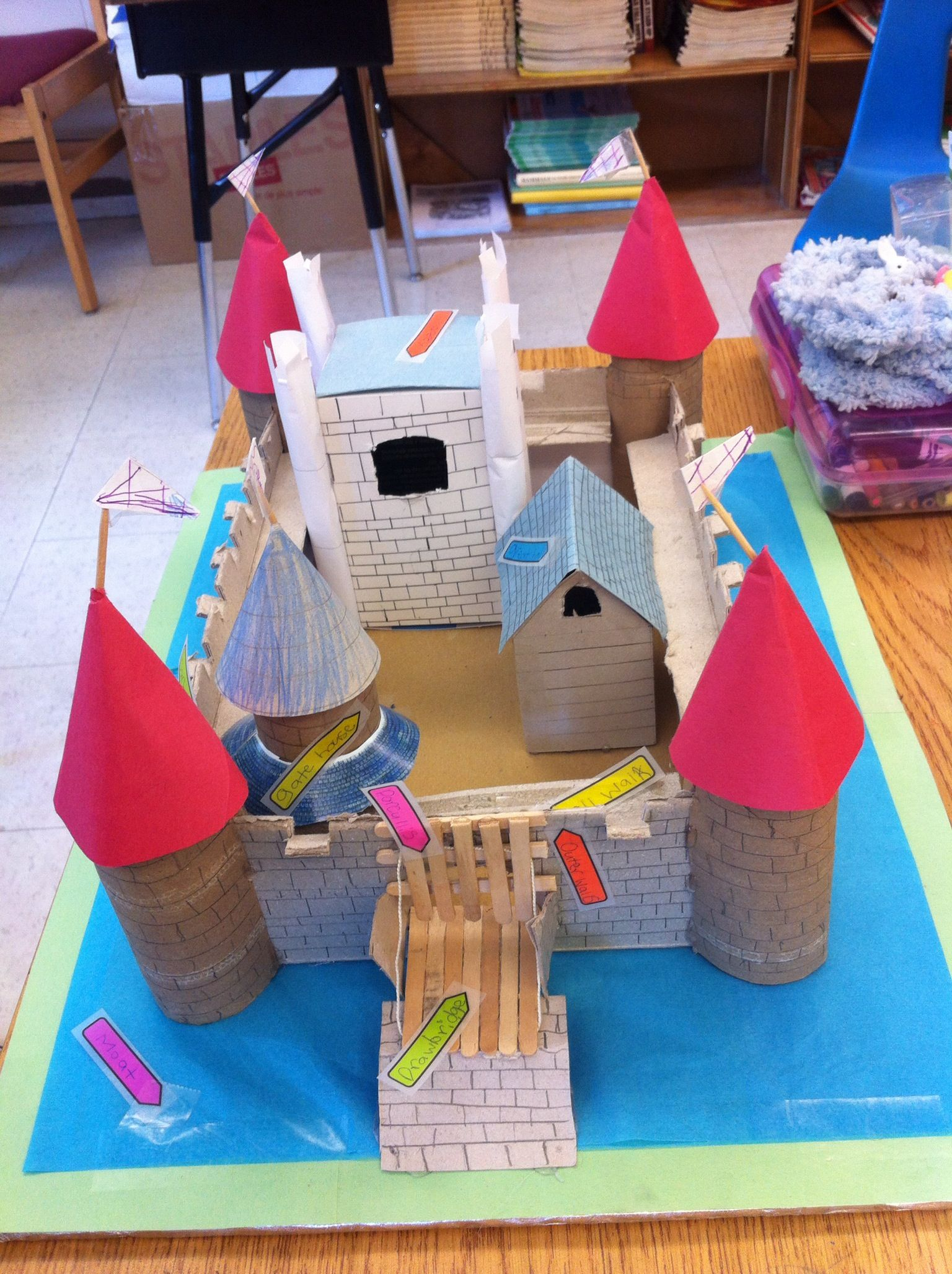 10 Cute School Project Ideas For Kids castle project school project kids castle castle project 2024