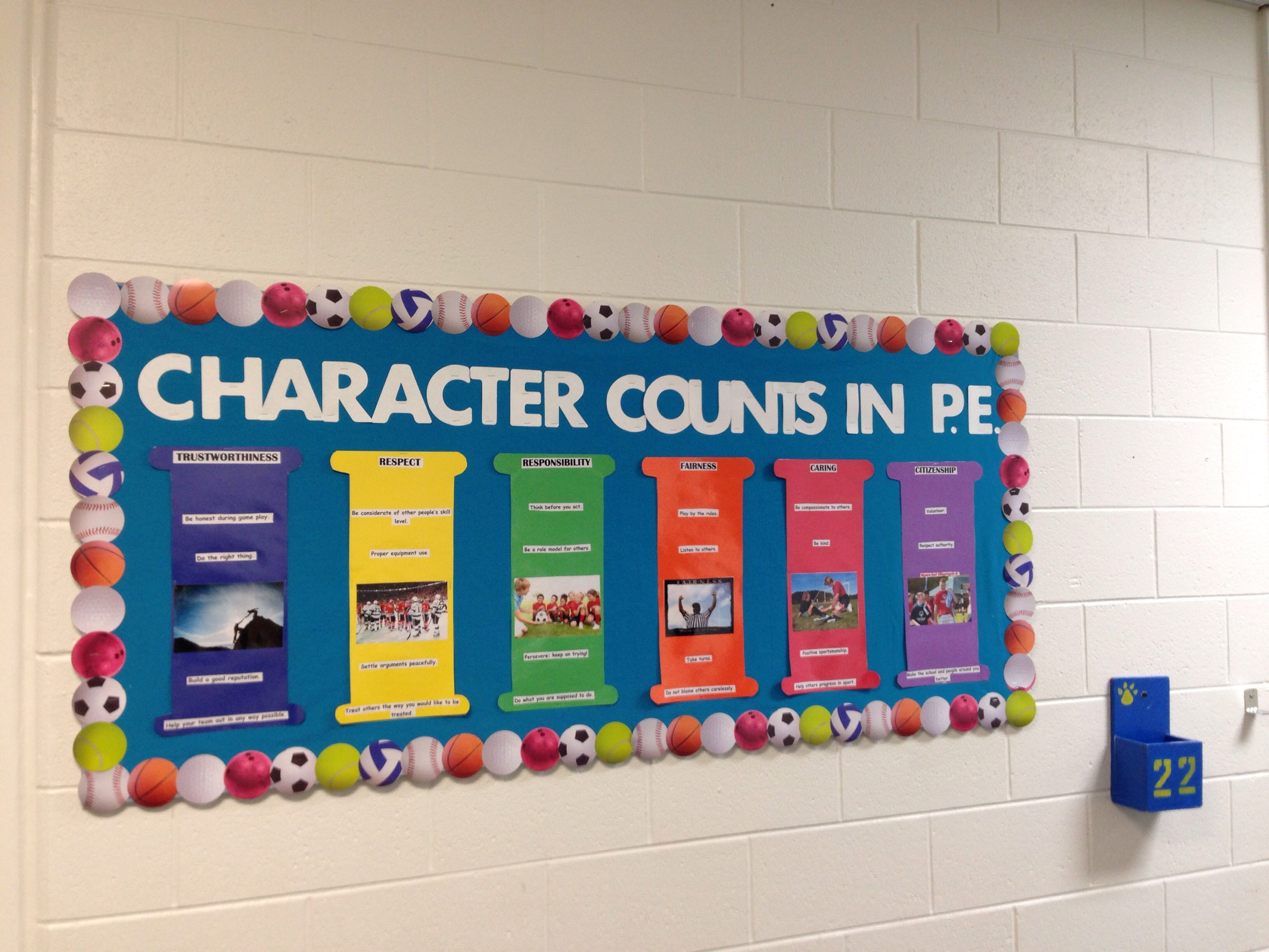 10 Lovable Character Counts Bulletin Board Ideas character counts pe bulletin board pe bulletin boards elementary 2024