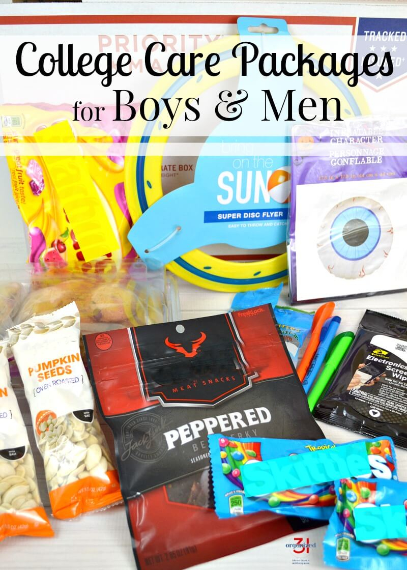 10 Unique Care Package Ideas For Guys college care package ideas for guys organized 31 2024