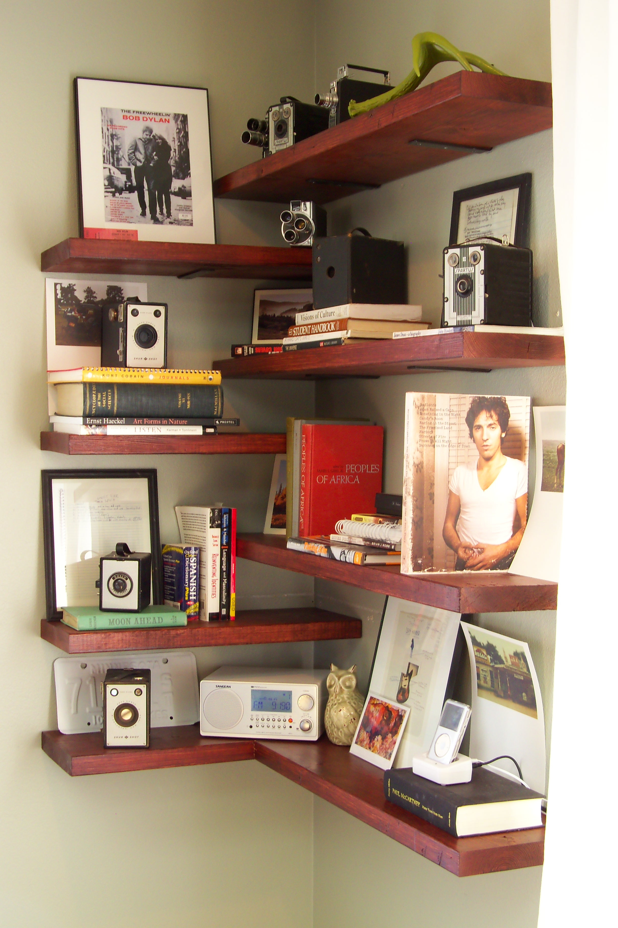 10 Unique Shelving Ideas For Small Spaces corner shelves ideas for small space or home office intended for 2024