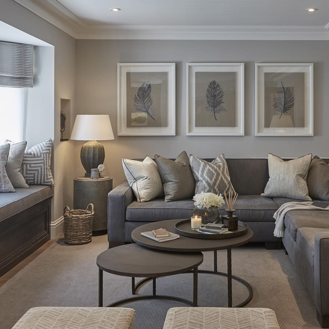 10 Unique Living Room Ideas With Gray Walls cuadros casa livin 2024