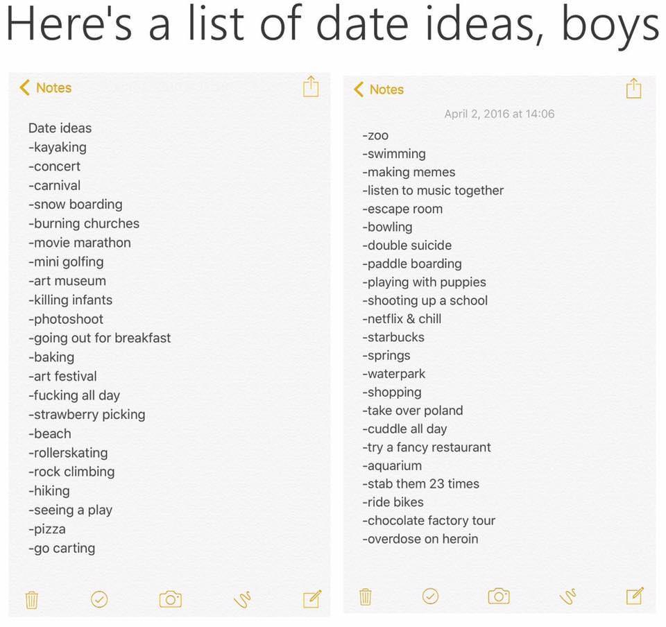 10 Awesome Ideas For A Fun Date date ideas that last one sounds fucking fun opiates 2024