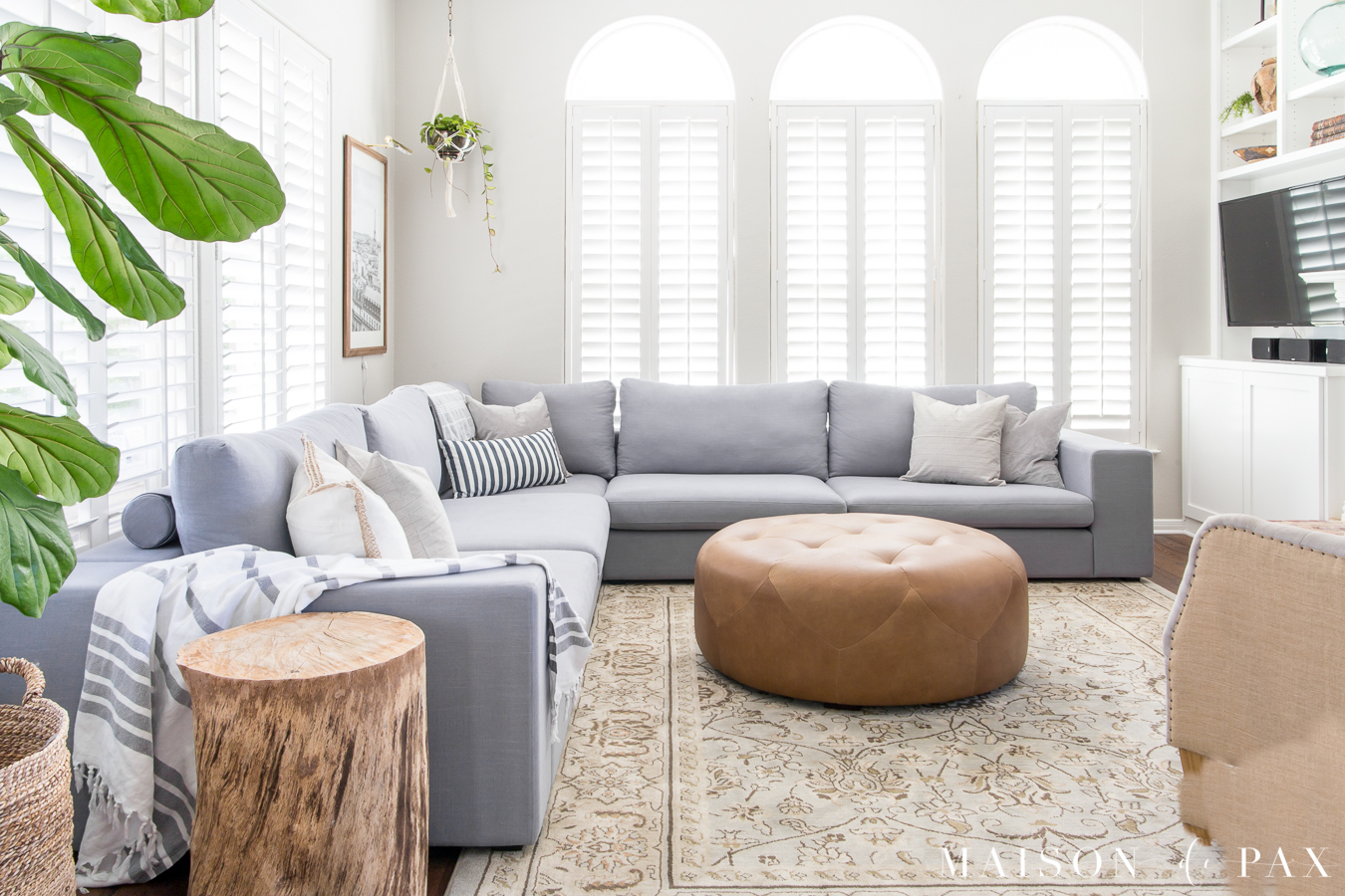 10 Cute Sectional Sofa Living Room Ideas designing a small living room with a large sectional maison de pax 2024