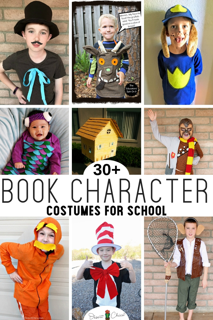 10 Nice Book Character Dress Up Day Ideas diy book character costumes desert chica 2024
