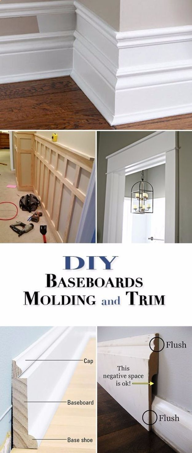 10 Attractive Do It Yourself Home Improvement Ideas diy home improvement on a budget diy baseboards molding and trim 2024