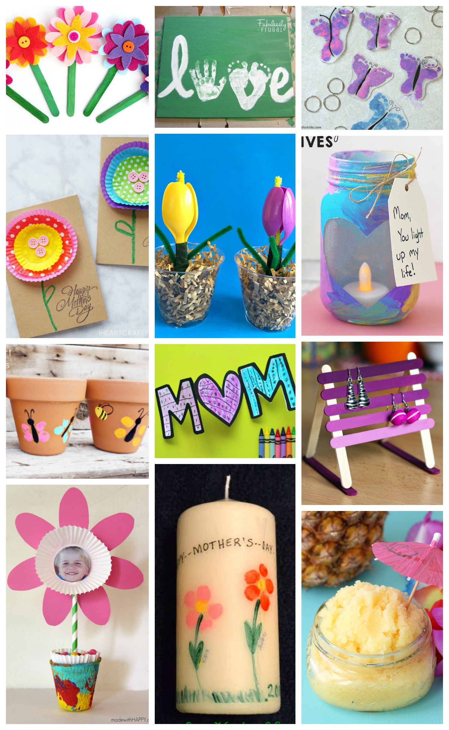 10 Unique Ideas For Crafts For Kids easy mothers day crafts for kids happiness is homemade 7 2024