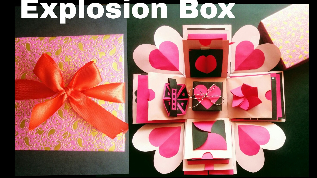 10 Trendy Out Of The Box Valentines Day Ideas explosion box diy valentines day anniversary gift idea 2024