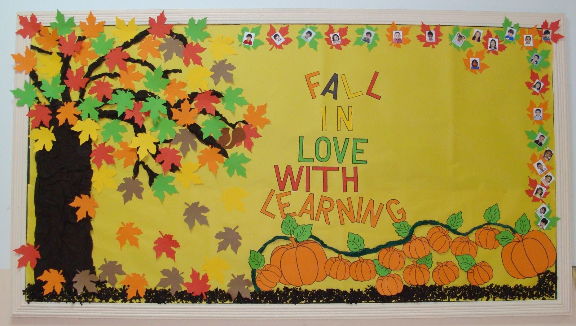 10 Lovable Fall Preschool Bulletin Board Ideas fall in love with learning fall bulletin board idea fall 2022