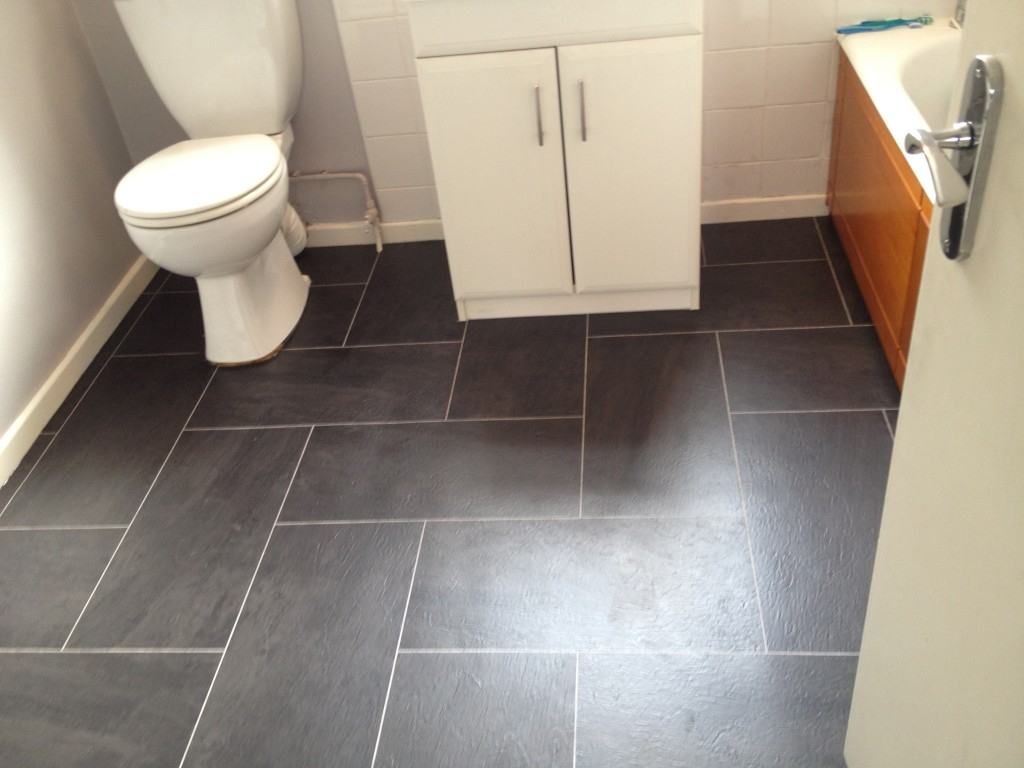 10 Wonderful Tile Flooring Ideas For Bathroom floor bathroom dark gray vinyl tiles for bathroom tile flooring ideas 2022