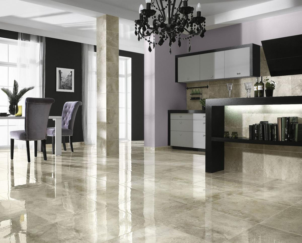 10 Fantastic Tile Floor Ideas For Living Room floor glossy marble ceramic tile flooring ideas for modern living room 2024