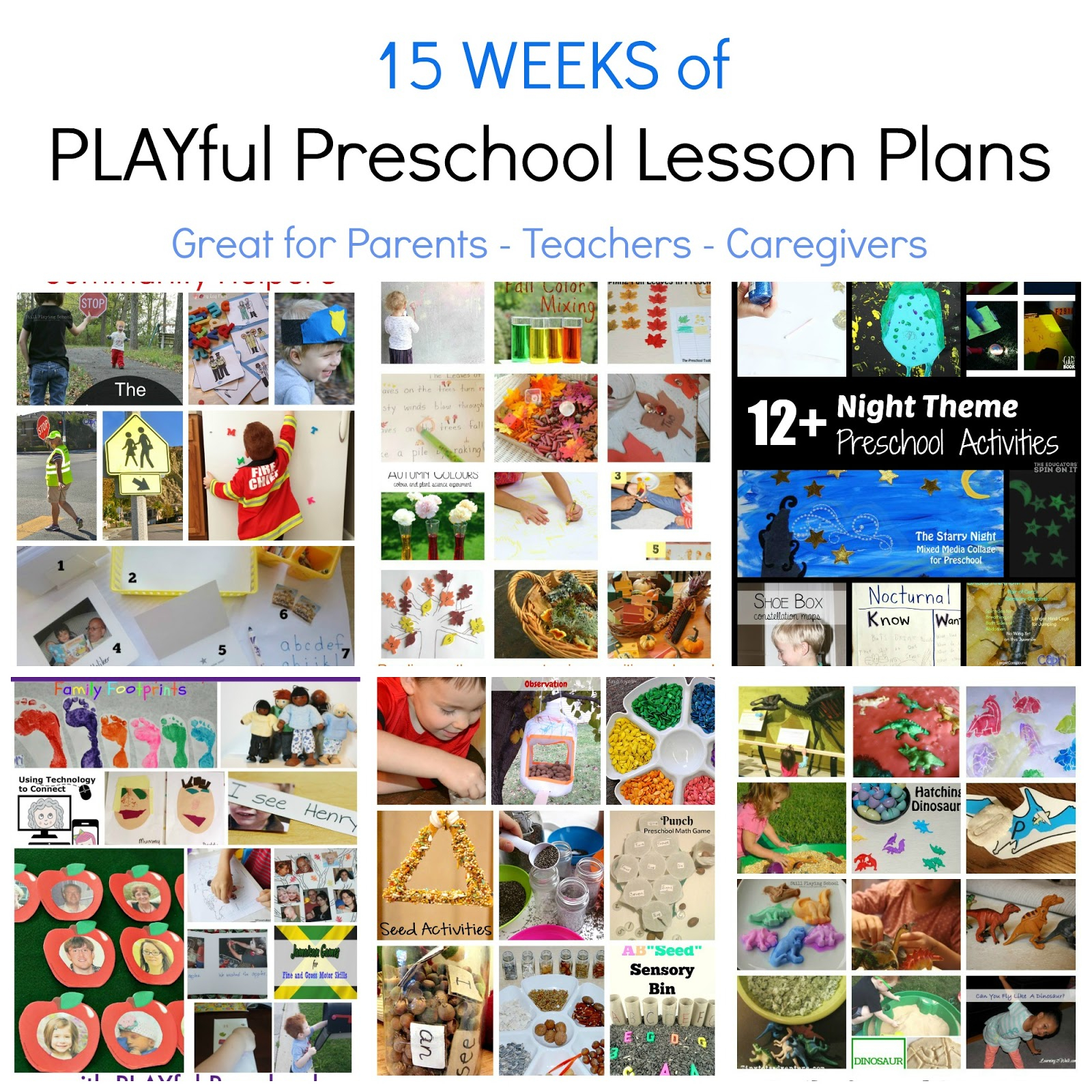 10 Attractive Thematic Unit Ideas For Preschool free preschool thematic lesson plans playfulpreschool the 2024