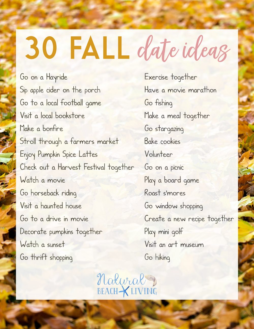 10 Awesome Ideas For A Fun Date fun date night ideas for fall natural beach living 23 2024