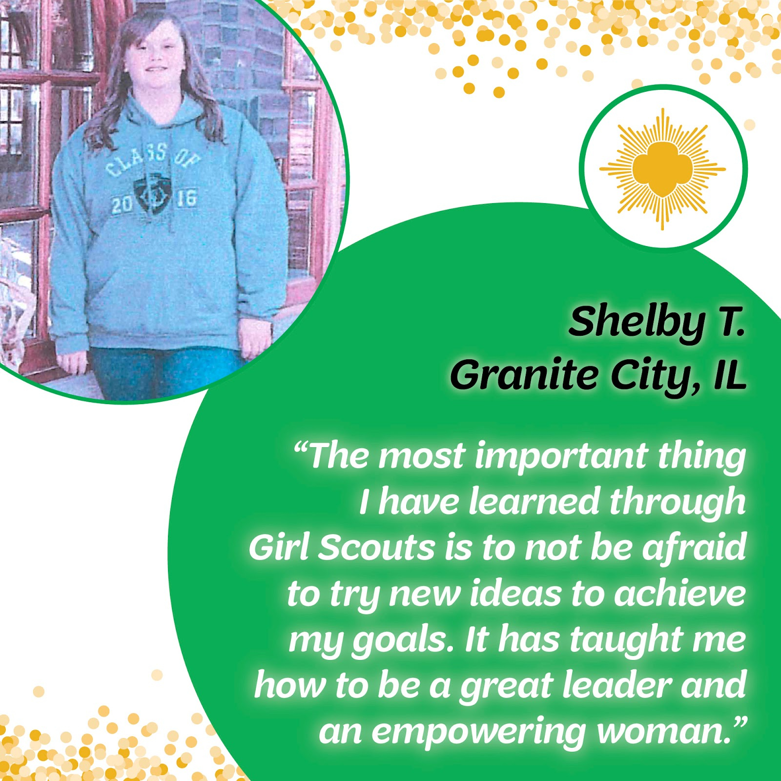 10 Unique Girl Scouts Gold Award Ideas girl scouts of southern illinois shelby tingley from granite city 2024