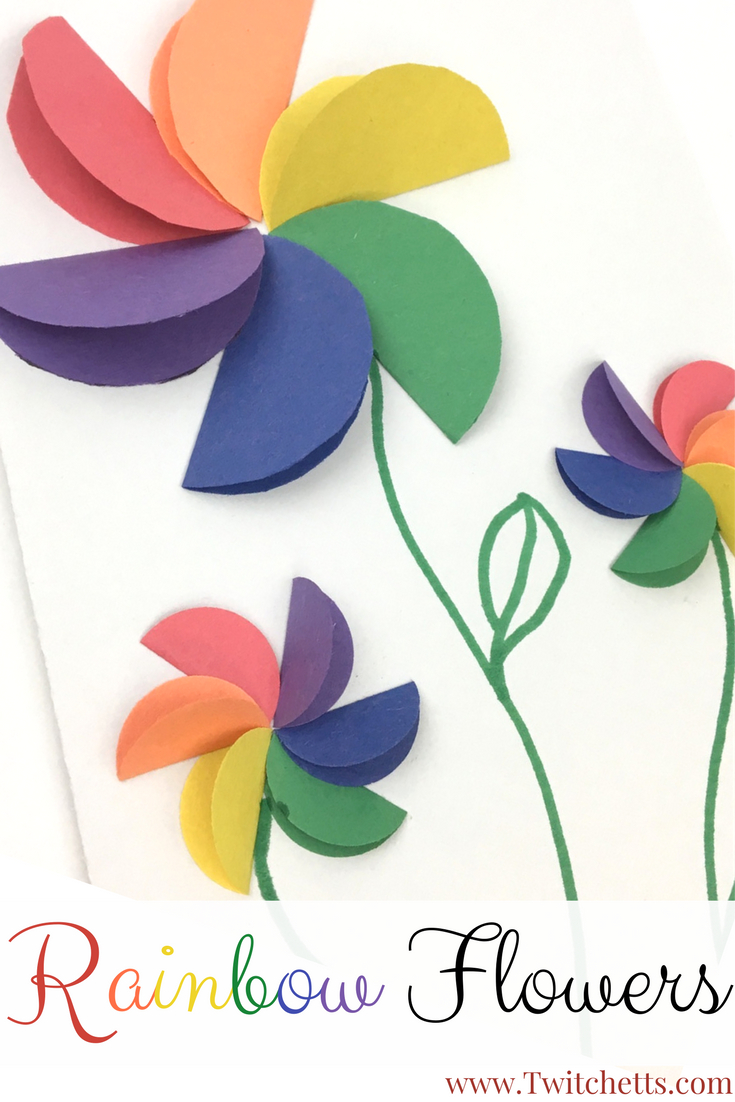 10 Stunning Arts And Crafts Ideas With Construction Paper how to make easy rainbow paper flowers for kids rainbow crafts and 2024