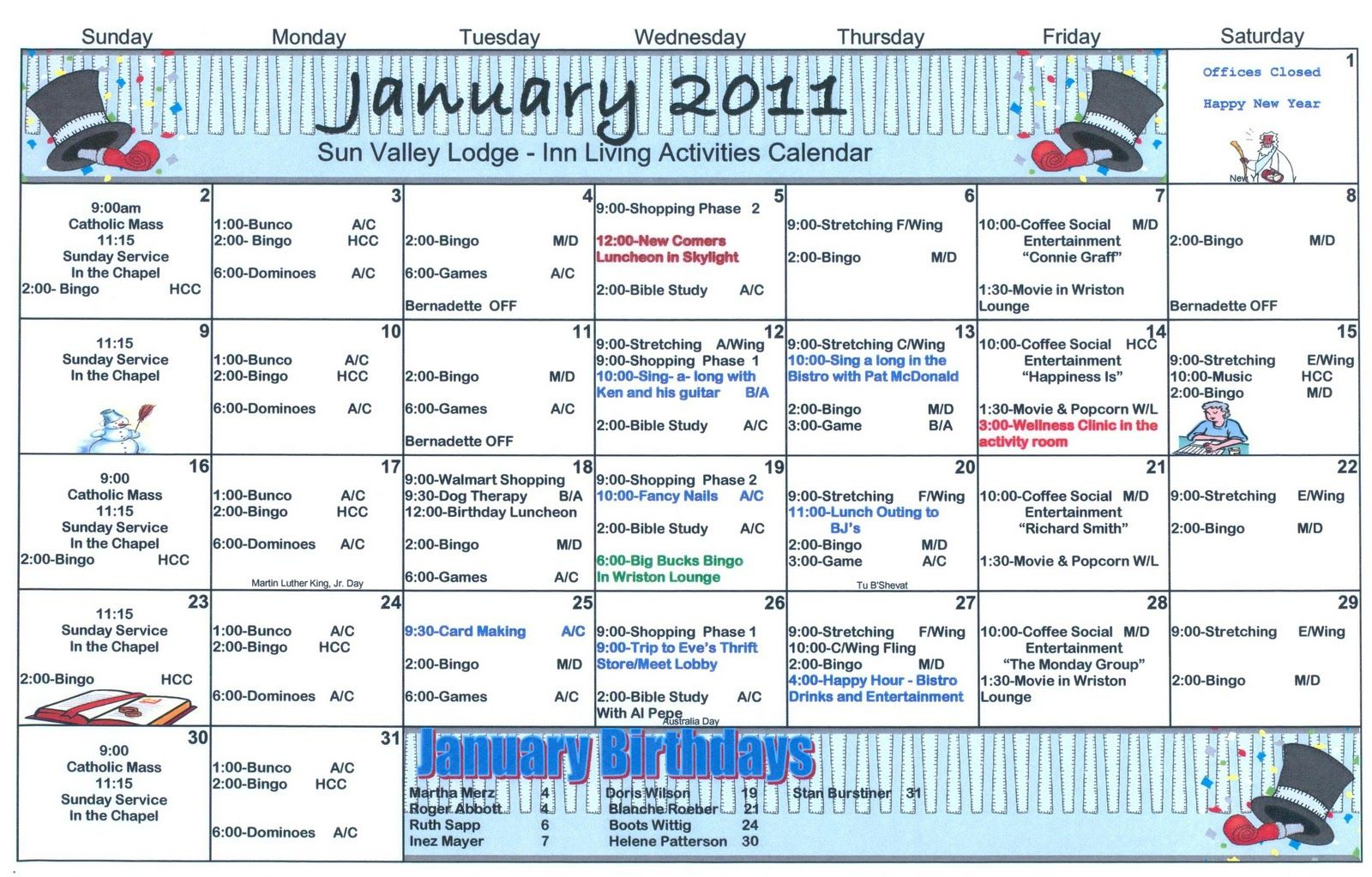 10 Trendy Ideas For Senior Citizen Activities january assisted living activity calendar click on calendar to 2024