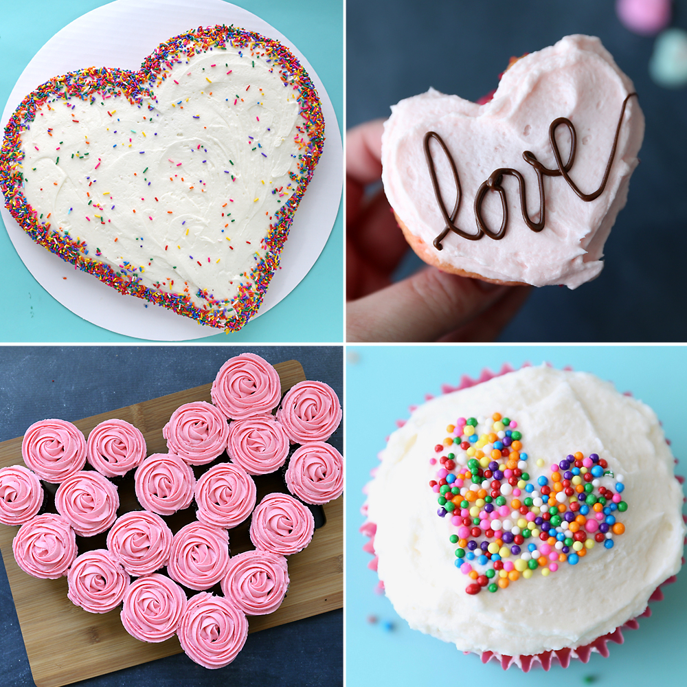 10 Beautiful Heart Shaped Cake Decorating Ideas make a heart shaped cake for valentines day four different ways 2024