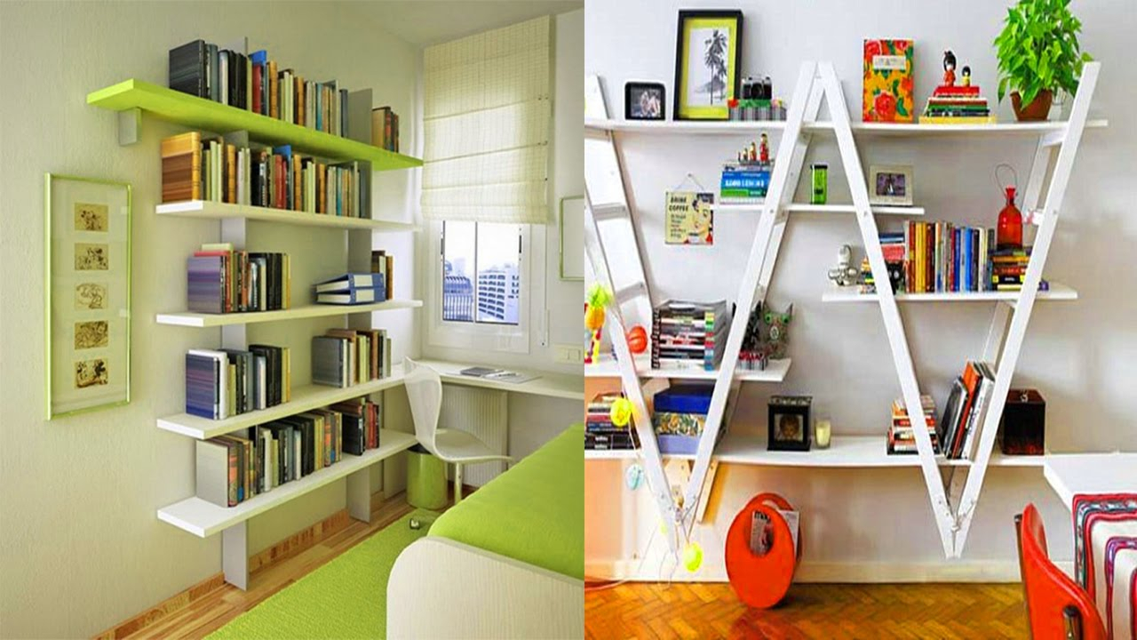 10 Unique Shelving Ideas For Small Spaces modern bookshelf design ideas for homes small space shelving 2024