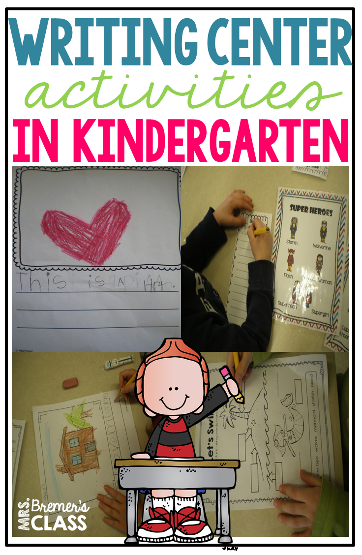 10 Elegant Writing Center Ideas For Kindergarten mrs bremers class kindergarten writing center activities and 2024
