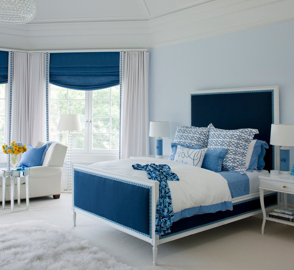 10 Amazing Black And Blue Bedroom Ideas navy blue and white bedroom best home renovation 2019kellys depot 2024