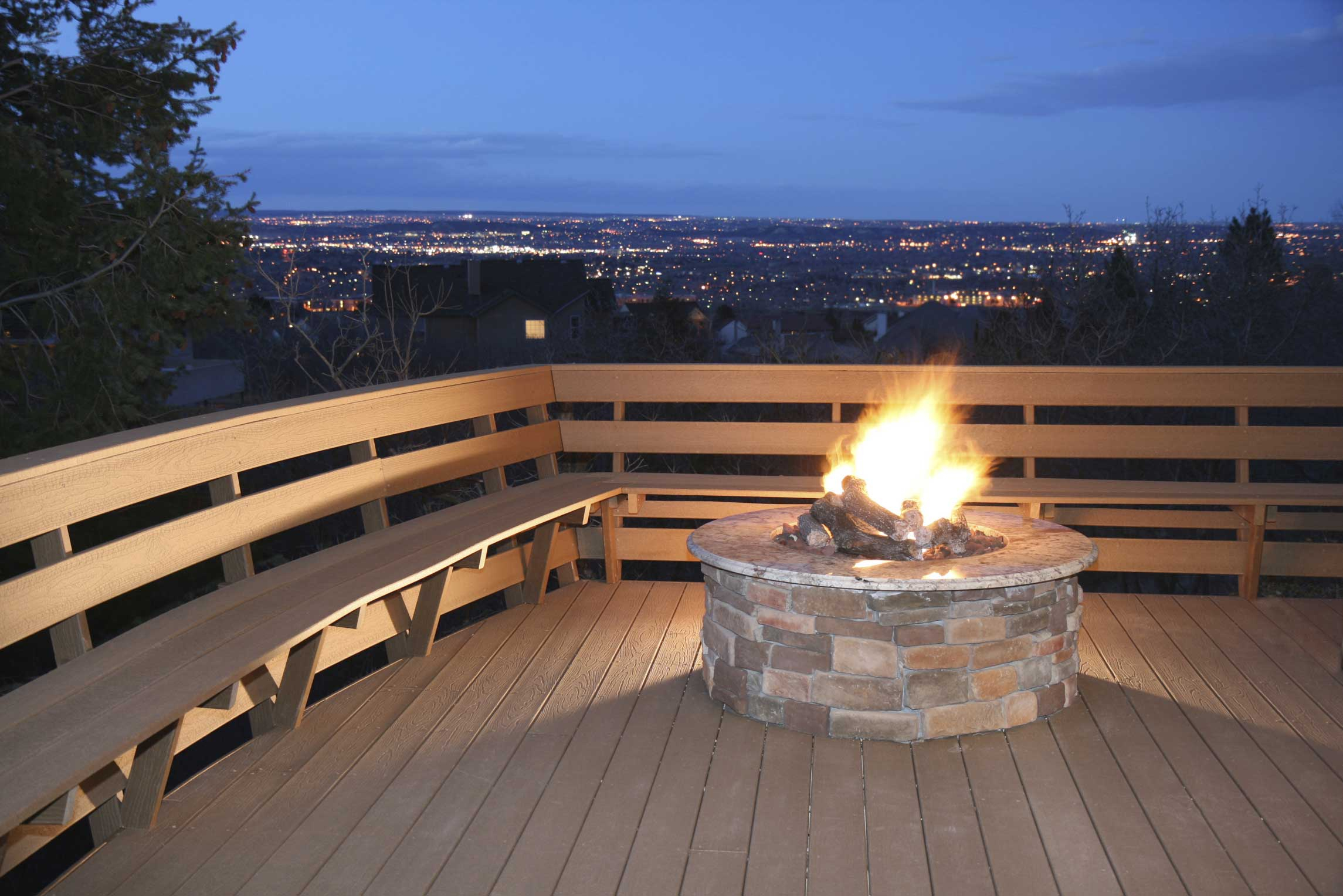 10 Most Popular Fire Pit On Deck Ideas outdoor deck fire pit design and ideas 2022