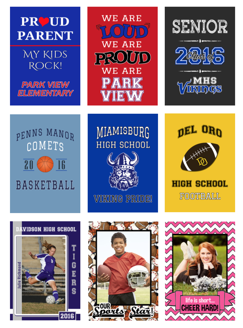 10 Amazing High School Football Fundraising Ideas school and team fundraising idea personalized spirit flags 2024