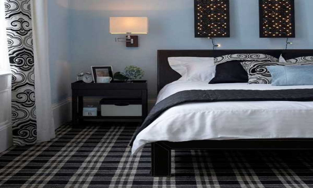 10 Amazing Black And Blue Bedroom Ideas simple wall decorating ideas black white and blue bedroom ideas 2024