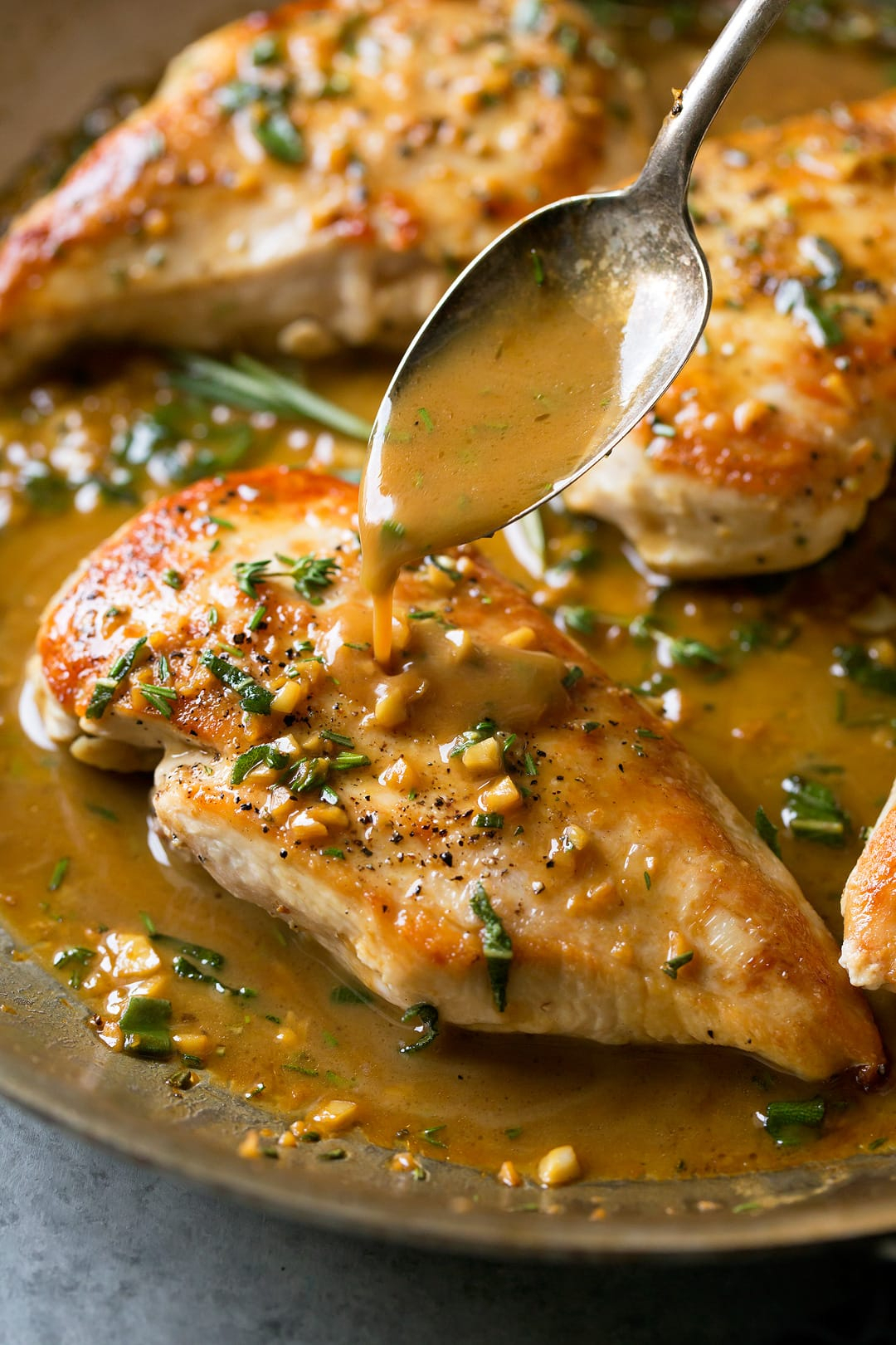10 Stylish Dinner Ideas With Boneless Chicken Breast skillet chicken recipe with garlic herb butter sauce cooking classy 2022